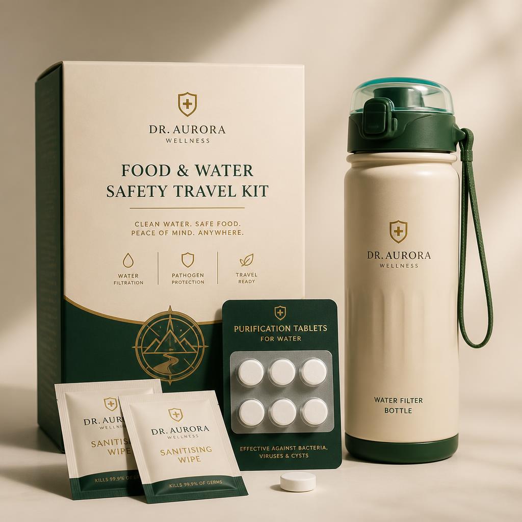 Food & Water Safety Travel Kit travel health product
