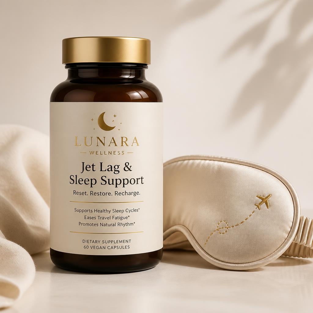 Jet Lag & Sleep Support travel health product