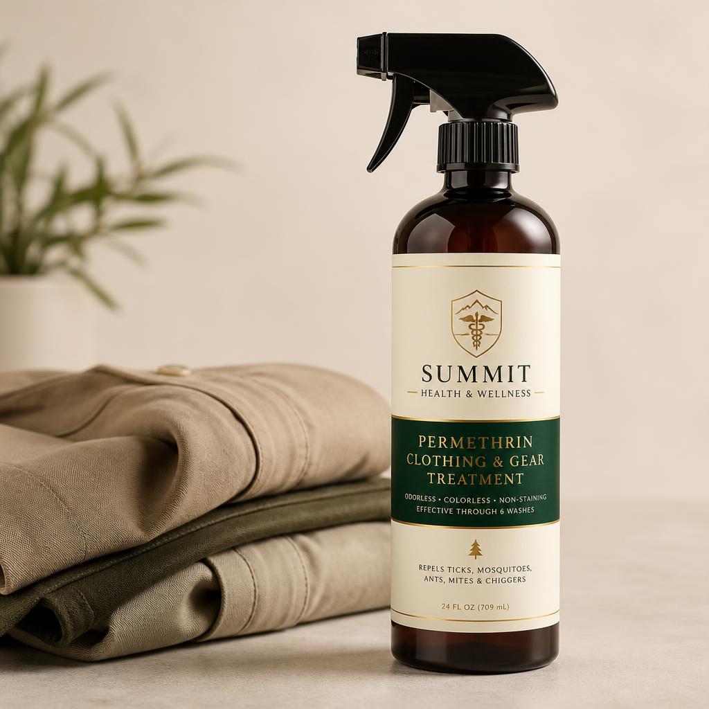 Permethrin Clothing & Gear Treatment travel health product